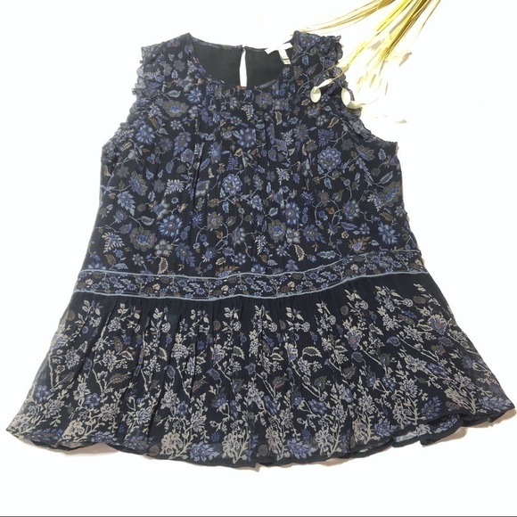 JOIE Celadine B Chiffon Blouse in Coralwood - Picture 4 of 8